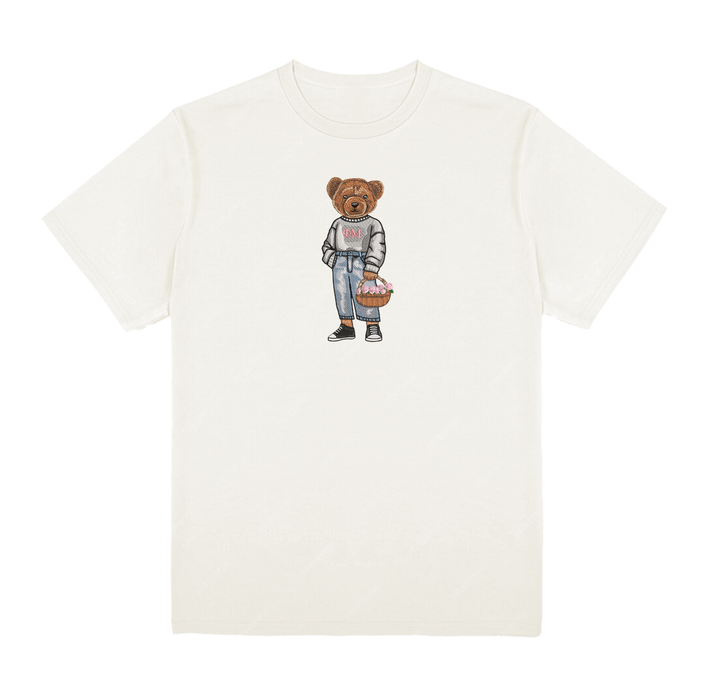 ΦΜ Flowers Tee