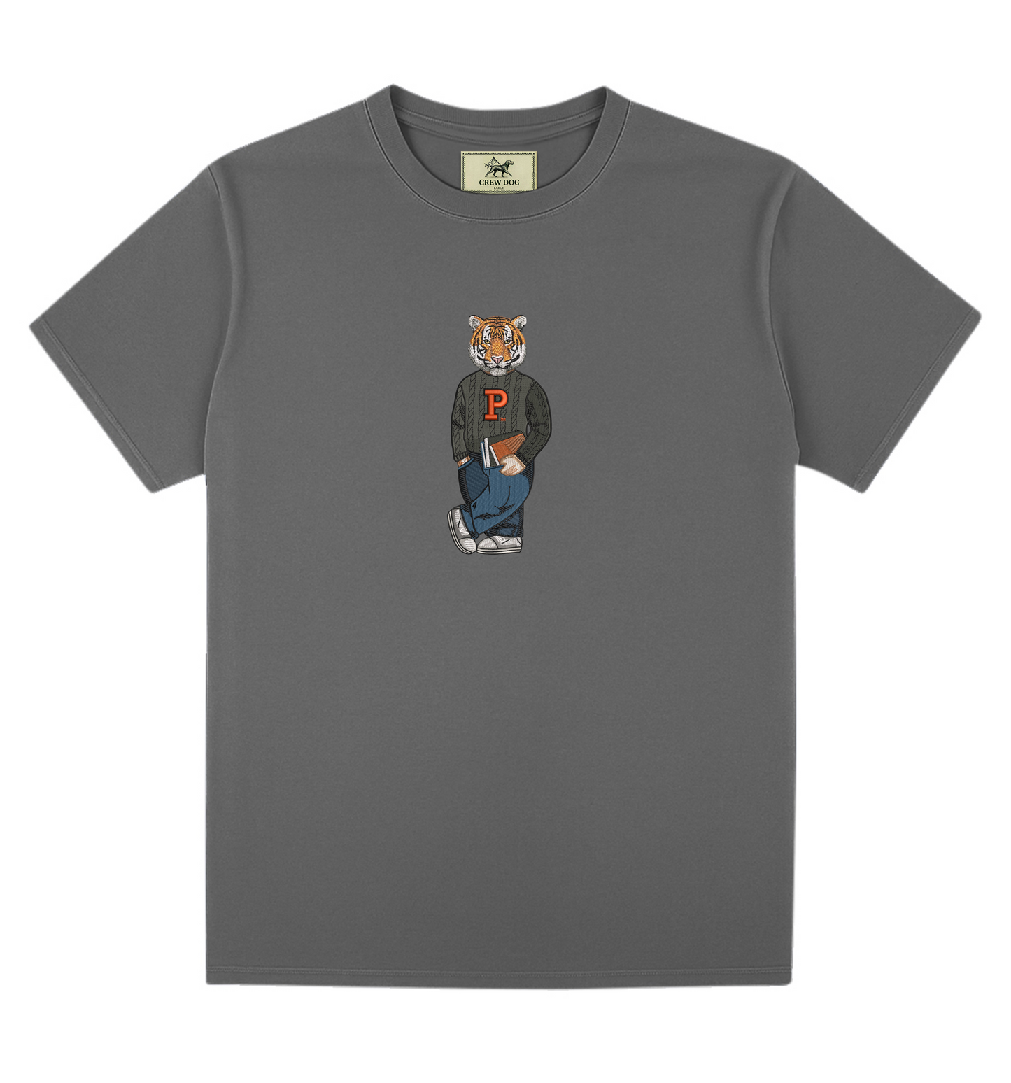 Princeton Books Embroidered Tee