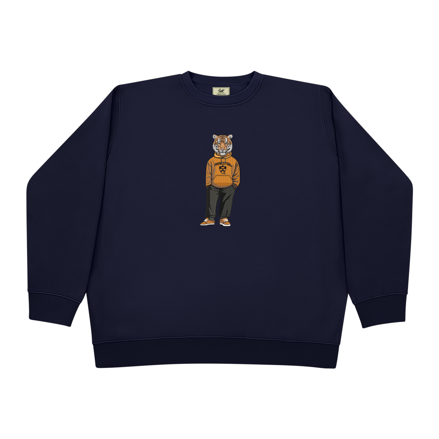 Princeton Hoodie Embroidered Crewneck