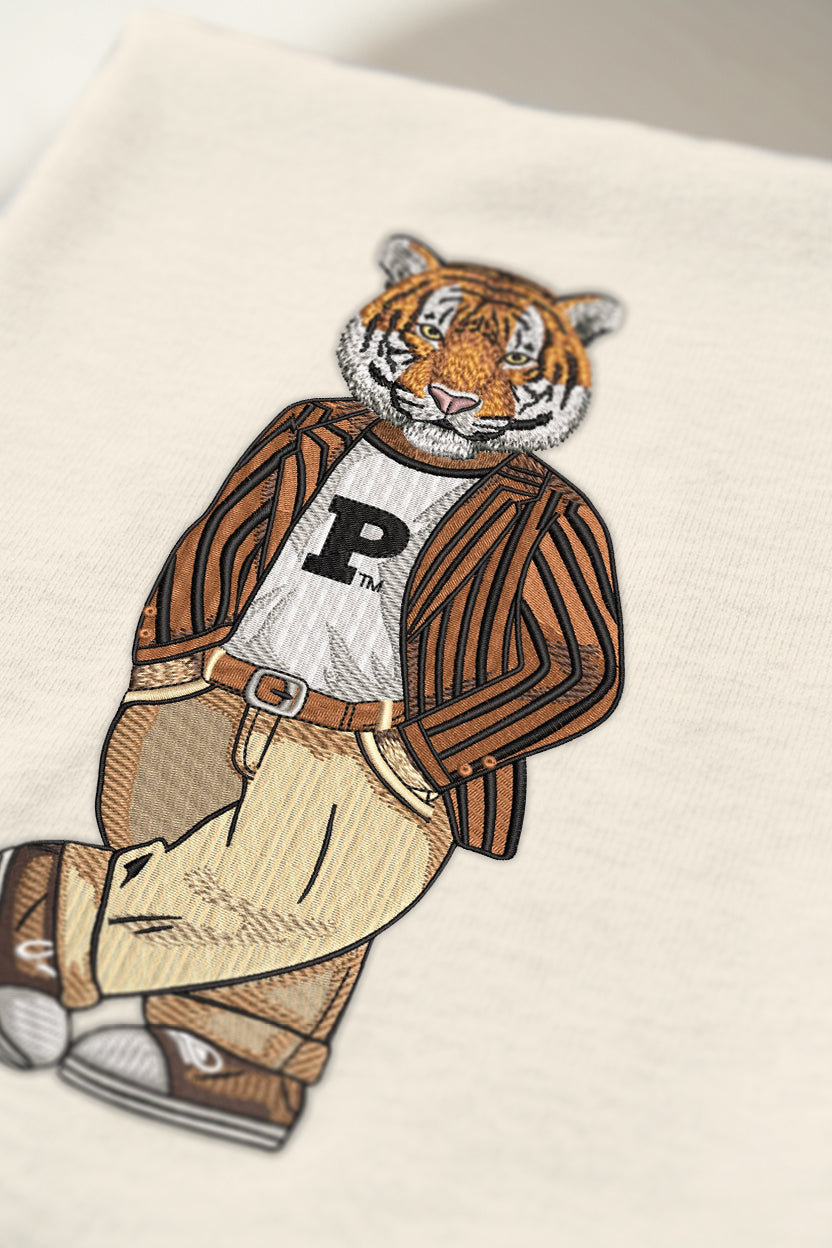 Princeton Original Embroidered Crewneck