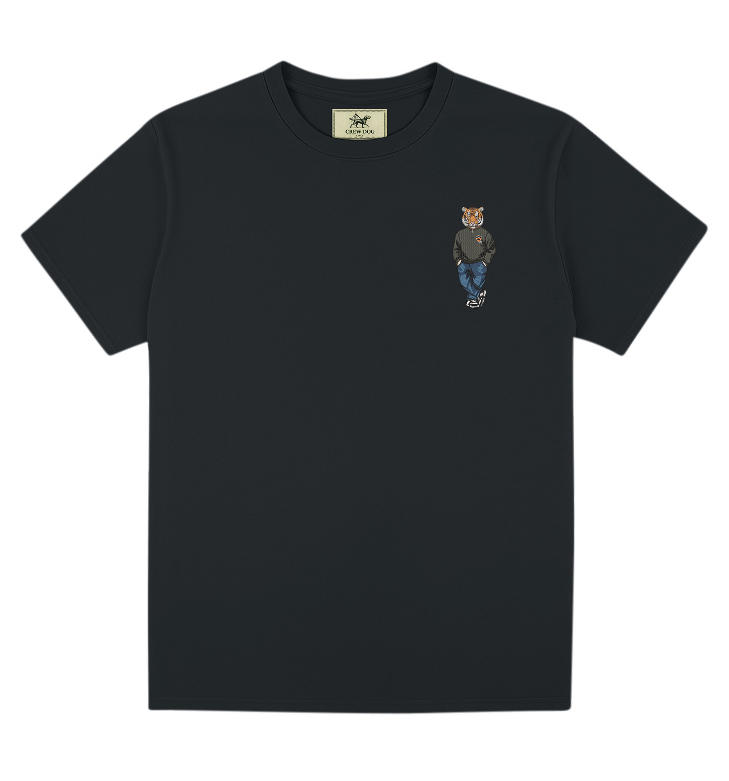 Princeton Q-Zip Embroidered Tee