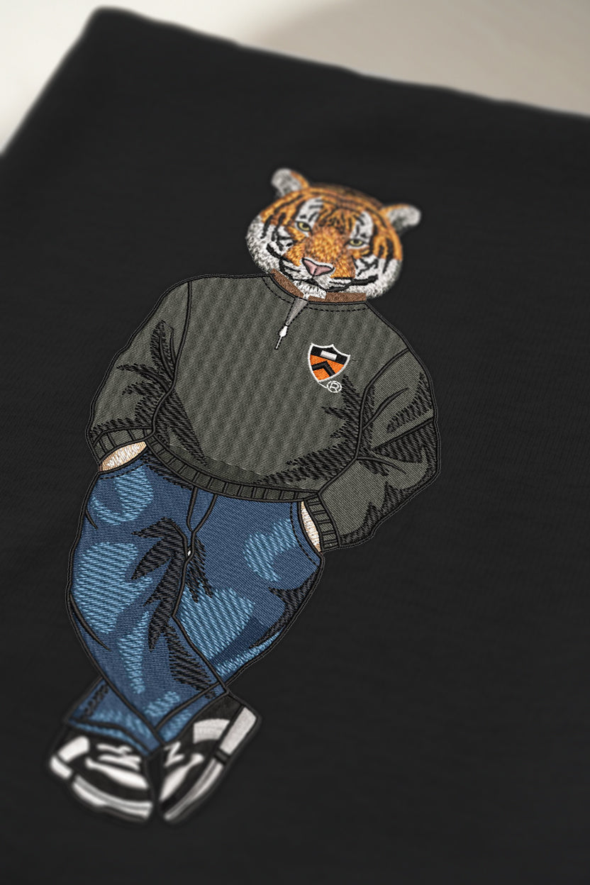 Princeton Q-Zip Embroidered Tee