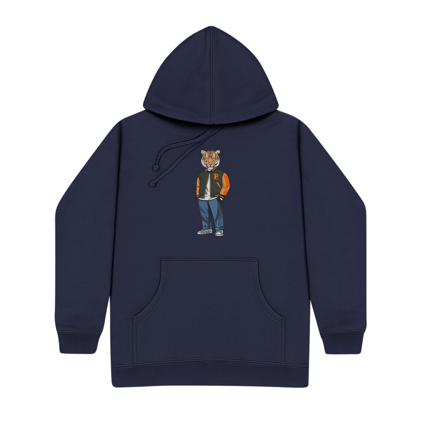 Princeton Varsity Jacket Embroidered Hoodie