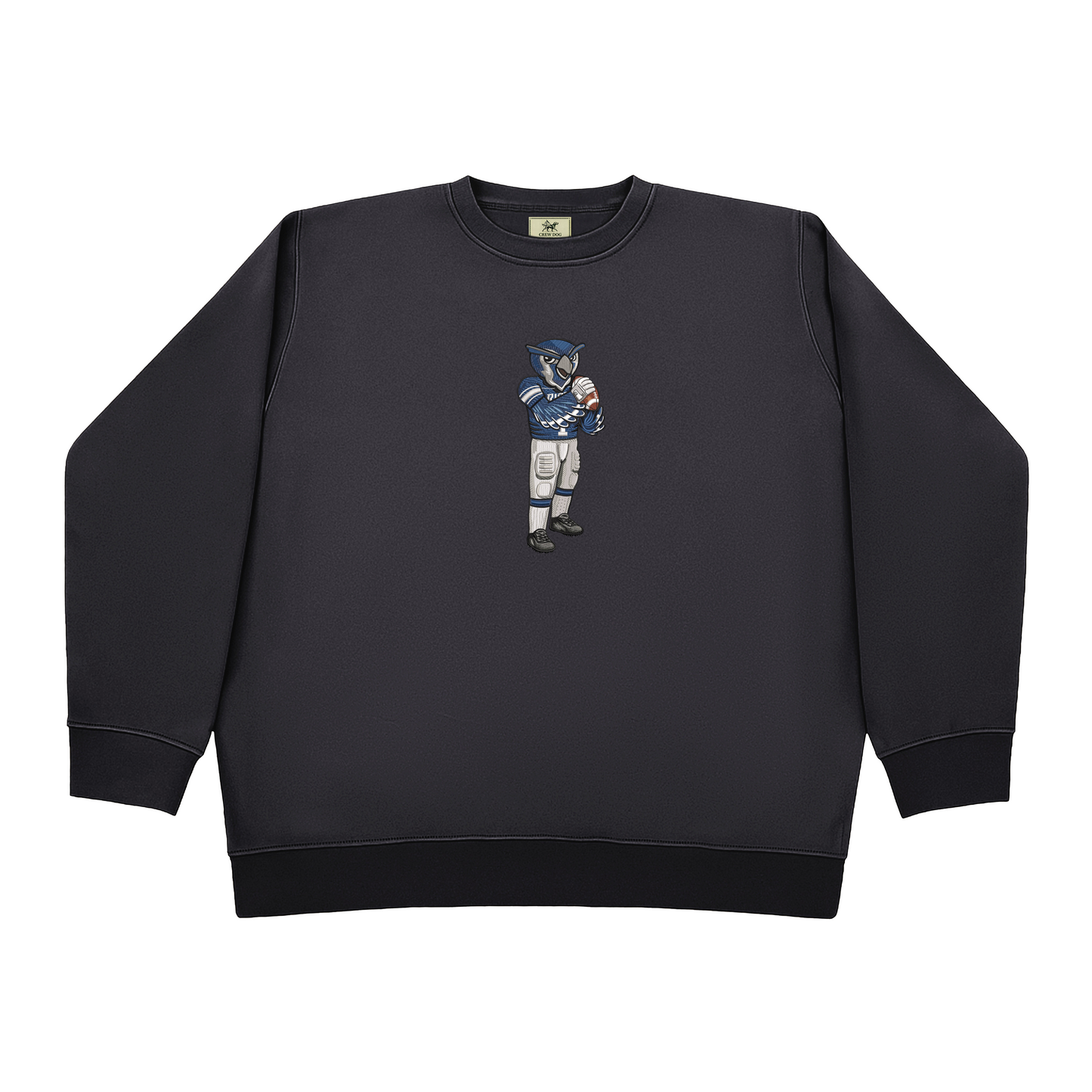 Rice University Football Embroidered Crewneck