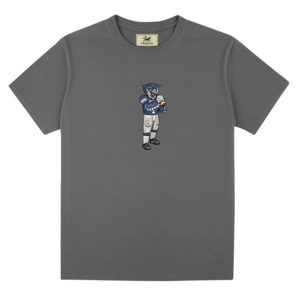Rice University Football Embroidered Tee