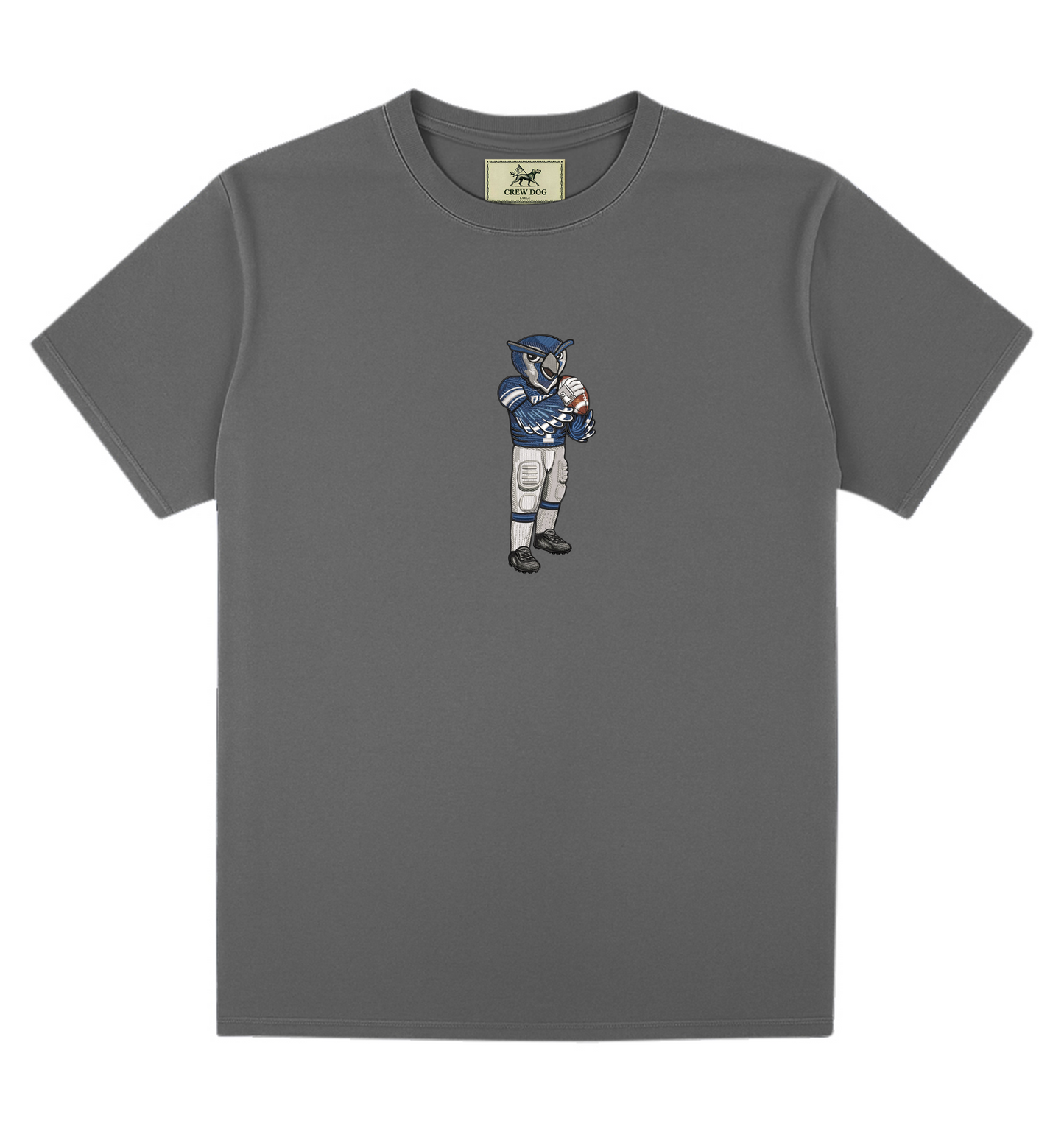 Rice University Football Embroidered Tee