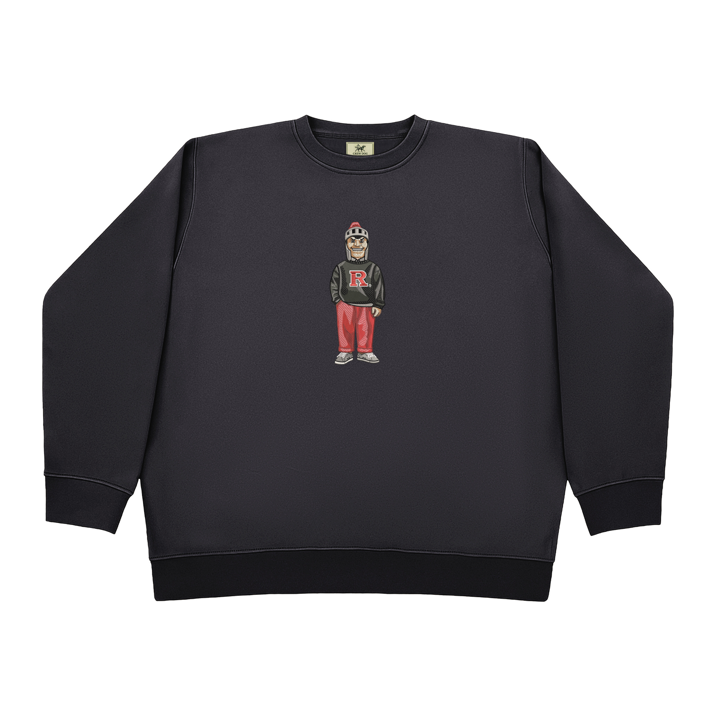 Rutgers Embroidered Crewneck