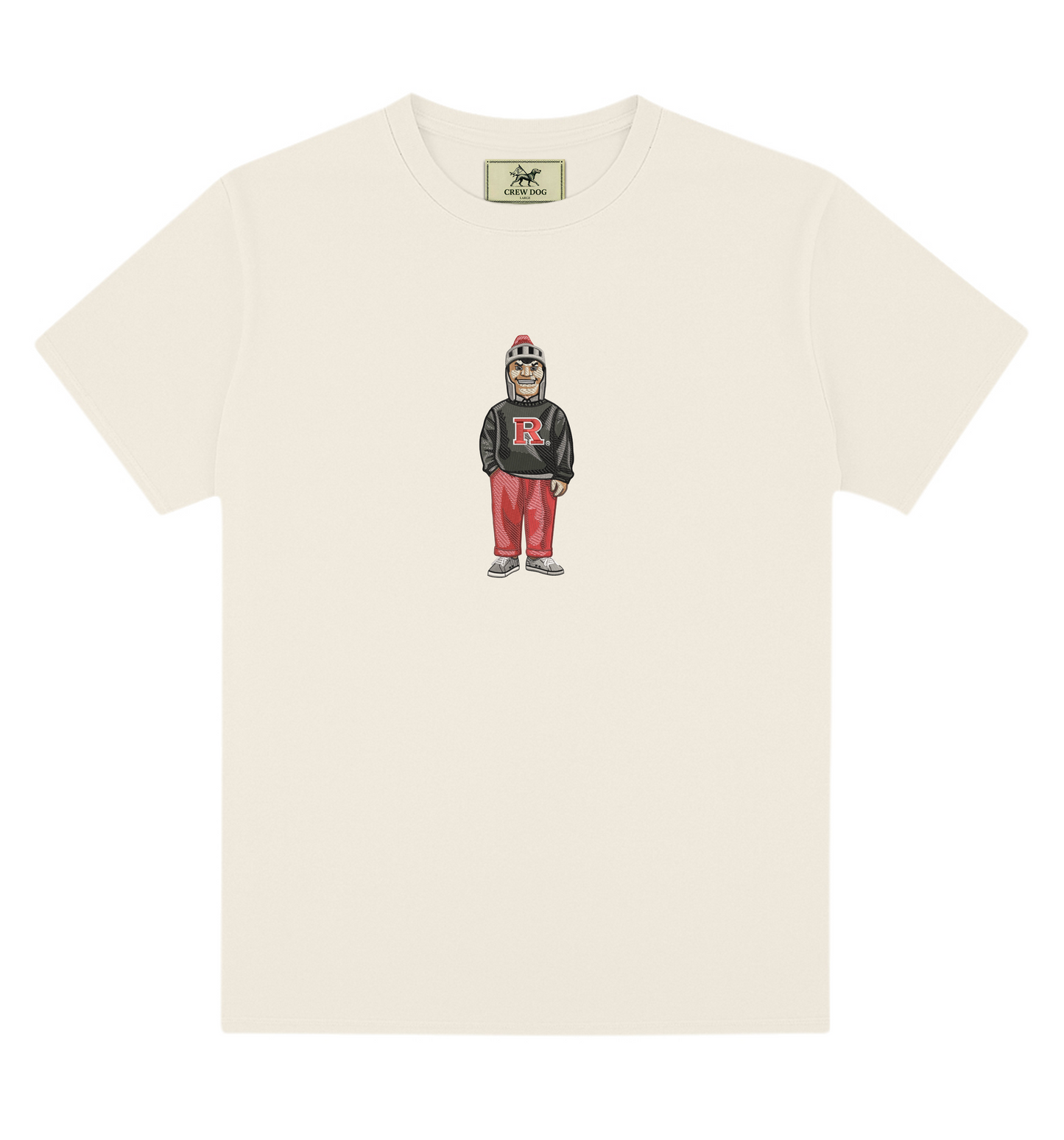 Rutgers Embroidered Tee
