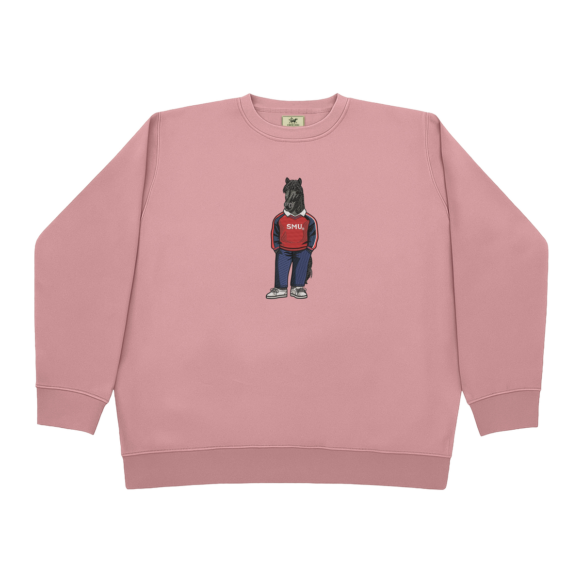 SMU Sweater Pink Crewneck