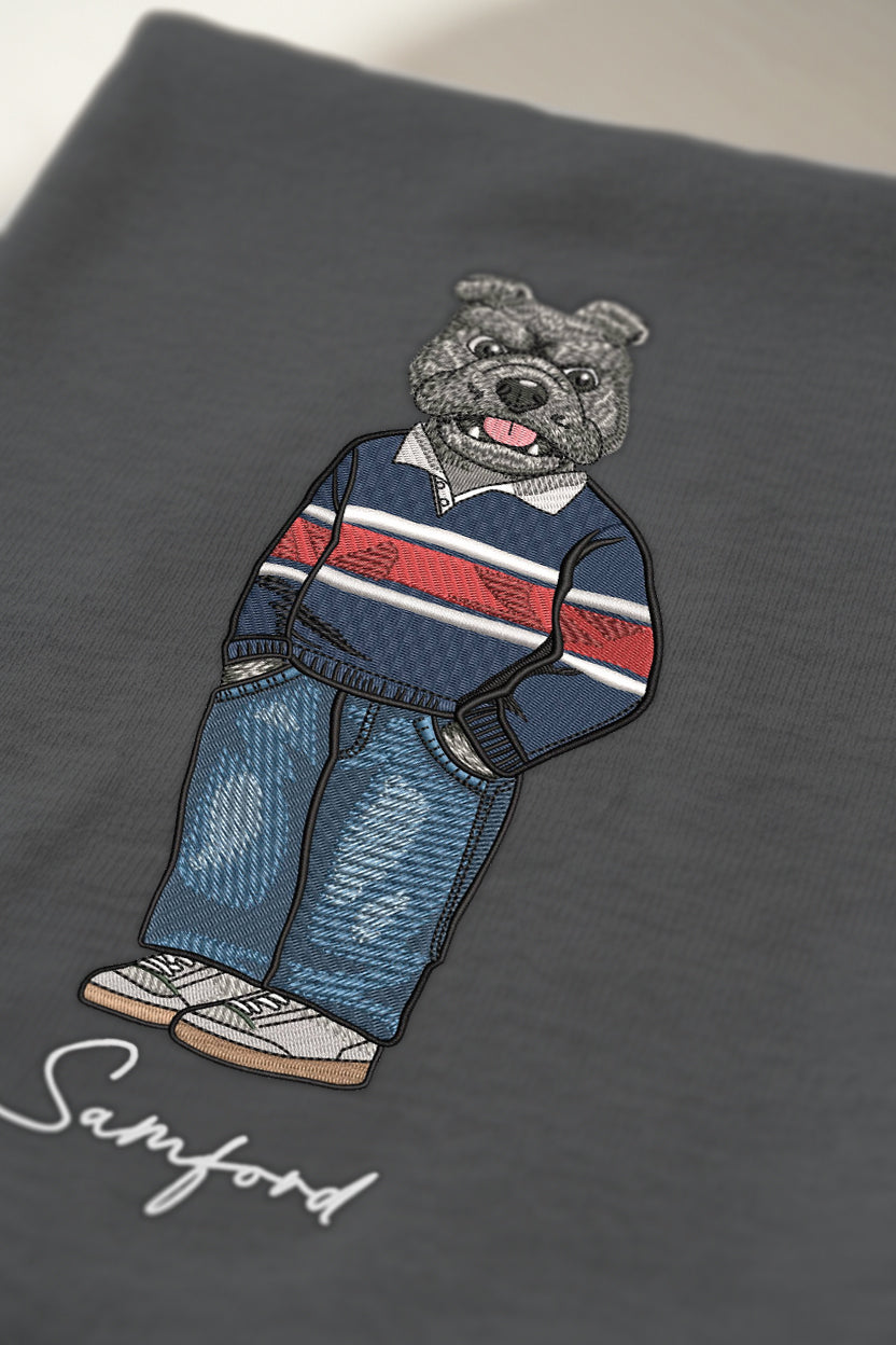 Samford Original Embroidered Crewneck