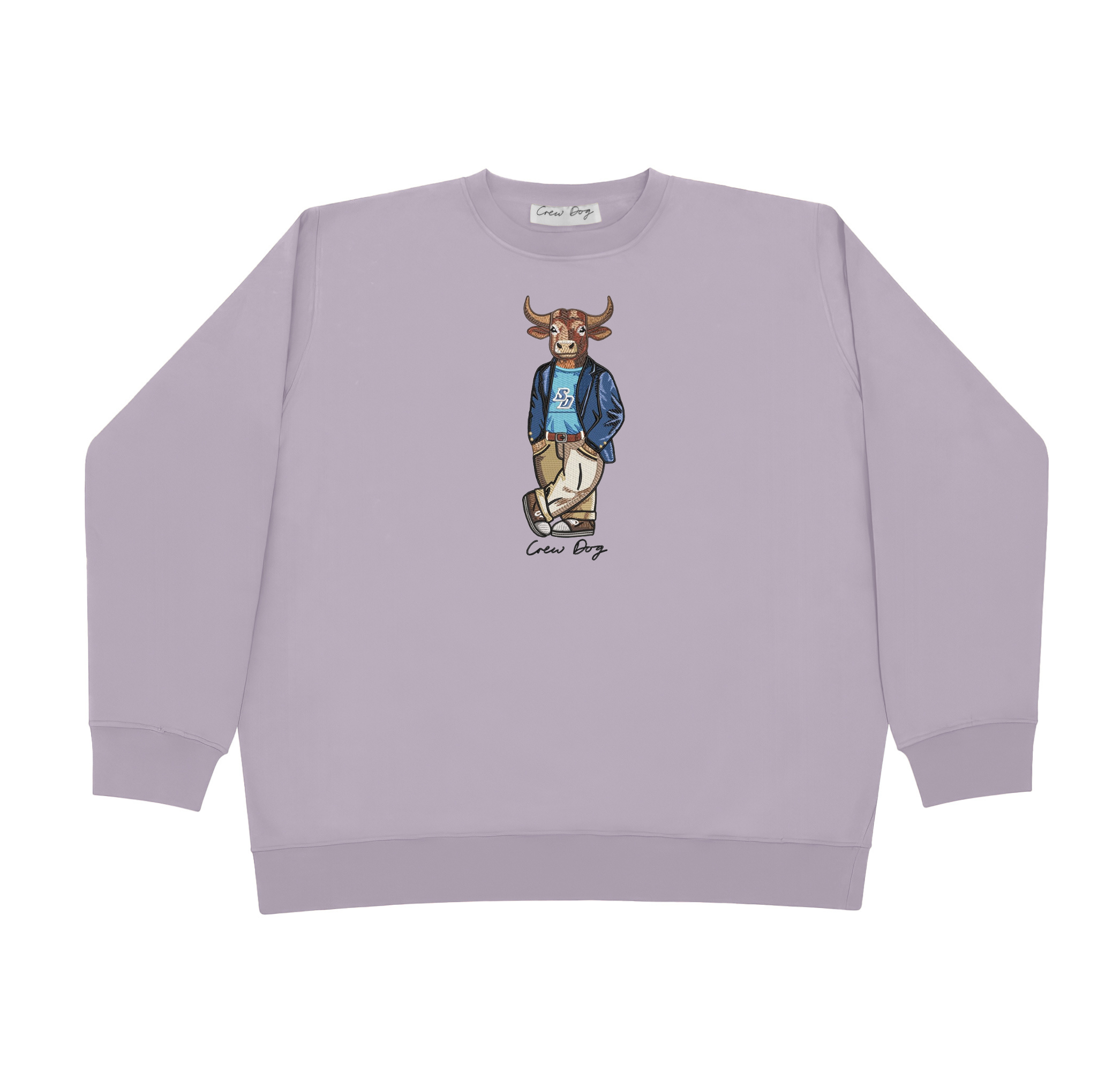 Dunst ♥ UNISEX DRAWING PUPPY SWEATSHIRT /追跡付 University of San Diego – Crew Dog