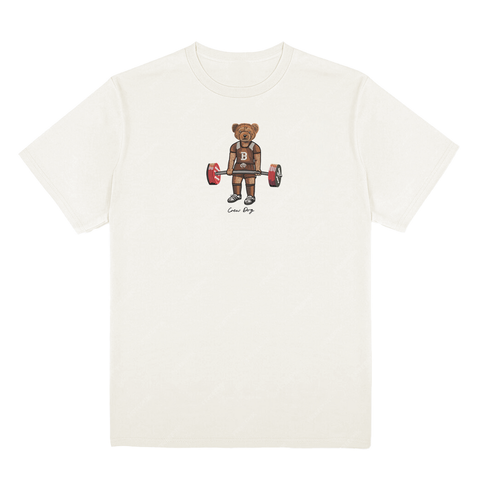 Brown Deadlifting Tee