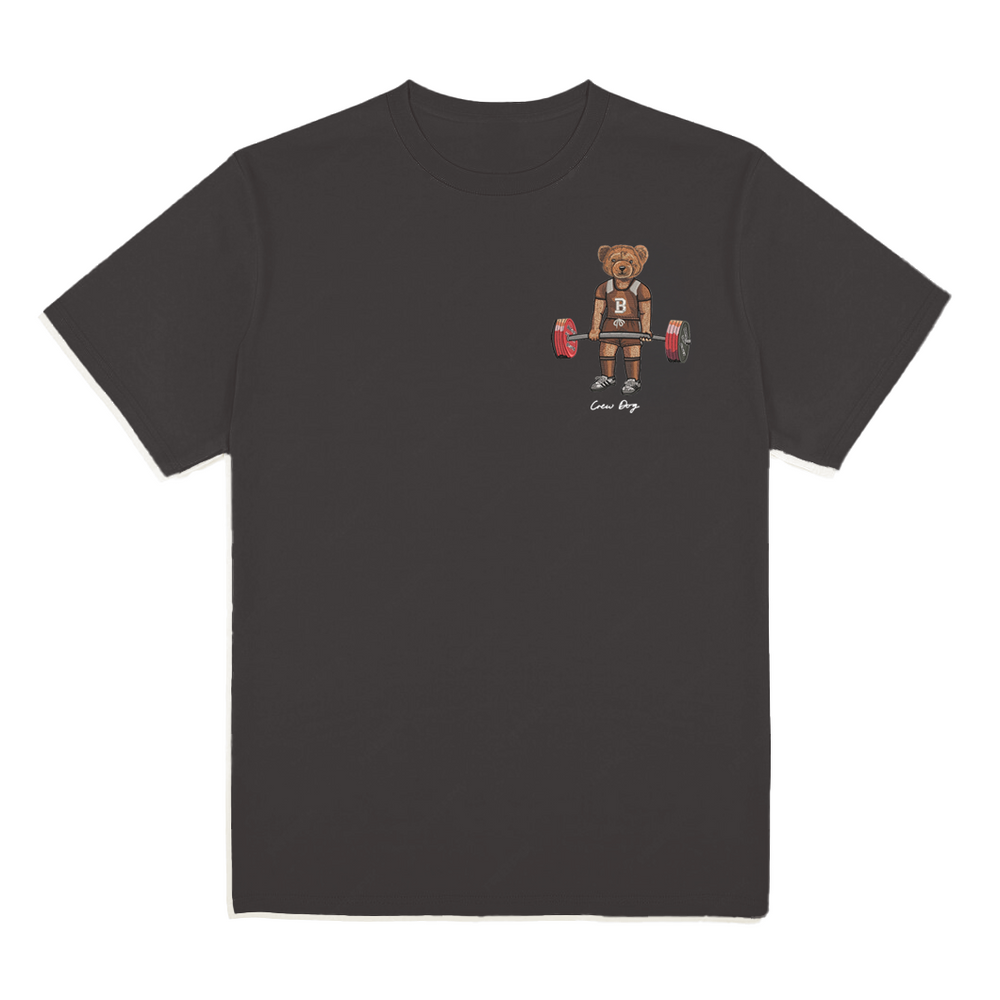 Brown Deadlifting Tee (Side)