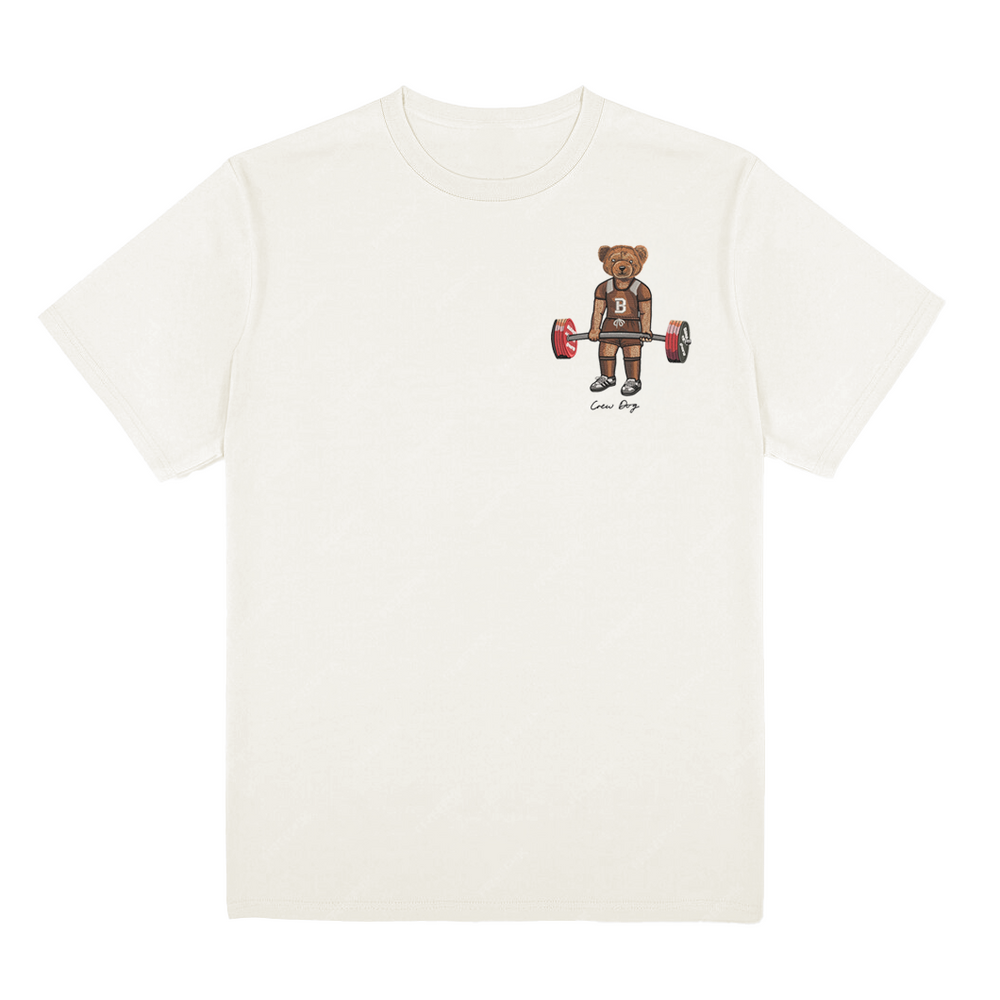 Brown Deadlifting Tee (Side)