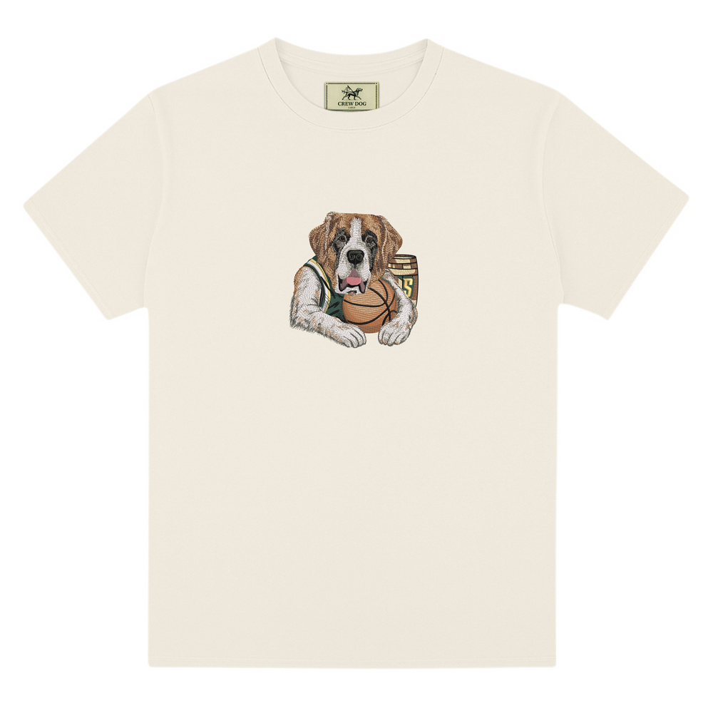 Siena Basketball Embroidered Tee