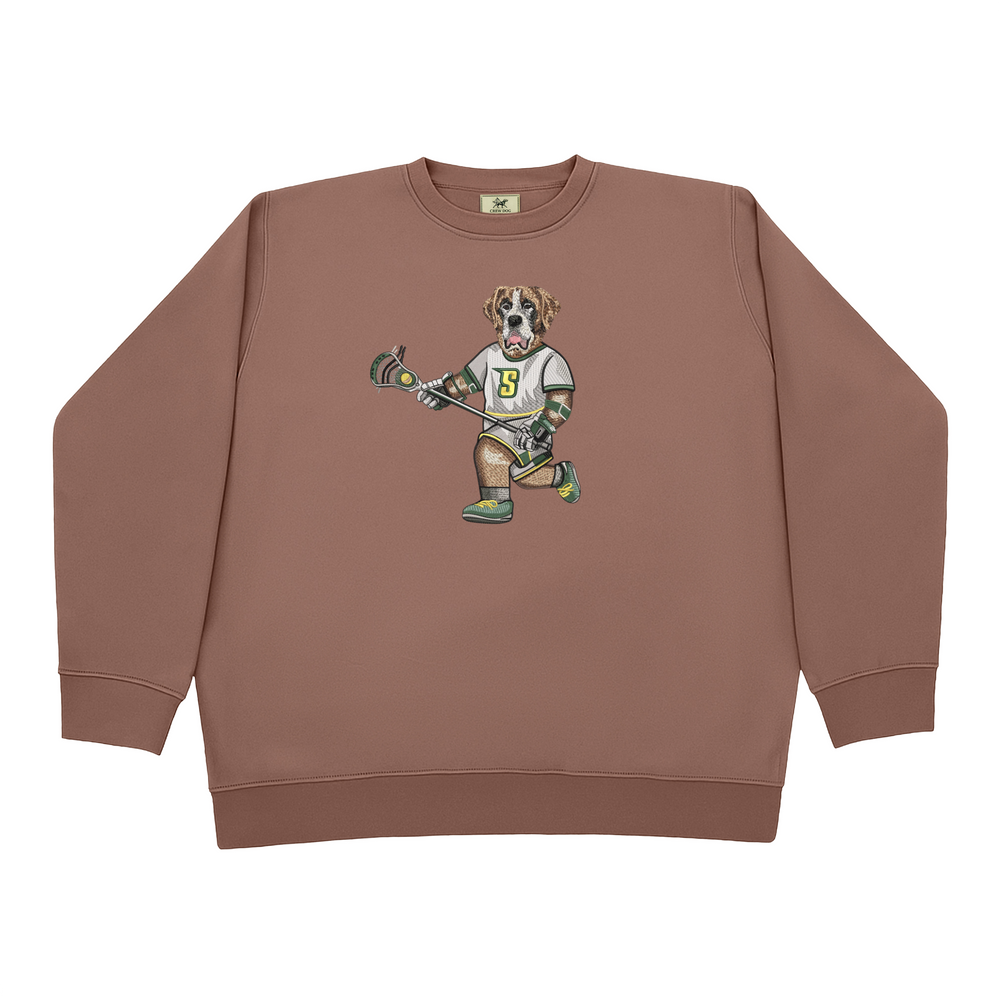 
                      
                        Siena Lacrosse Embroidered Crewneck
                      
                    