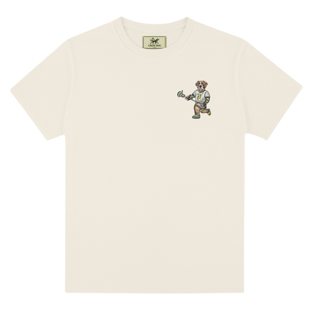 
                      
                        Siena Lacrosse Embroidered Tee
                      
                    