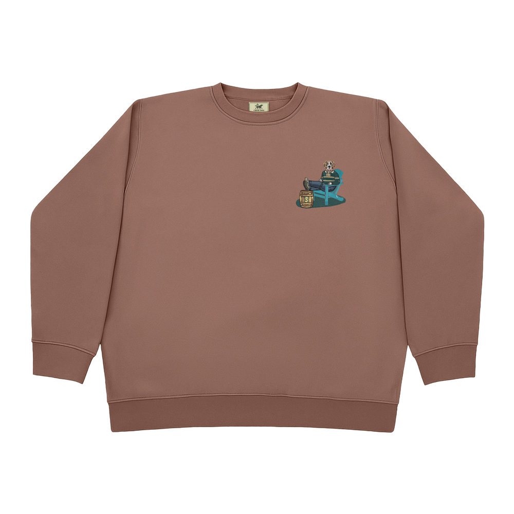 
                      
                        Siena Lounging Embroidered Crewneck
                      
                    