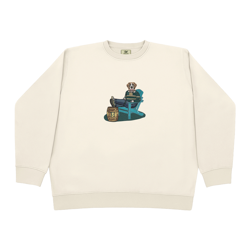 
                      
                        Siena Lounging Embroidered Crewneck
                      
                    