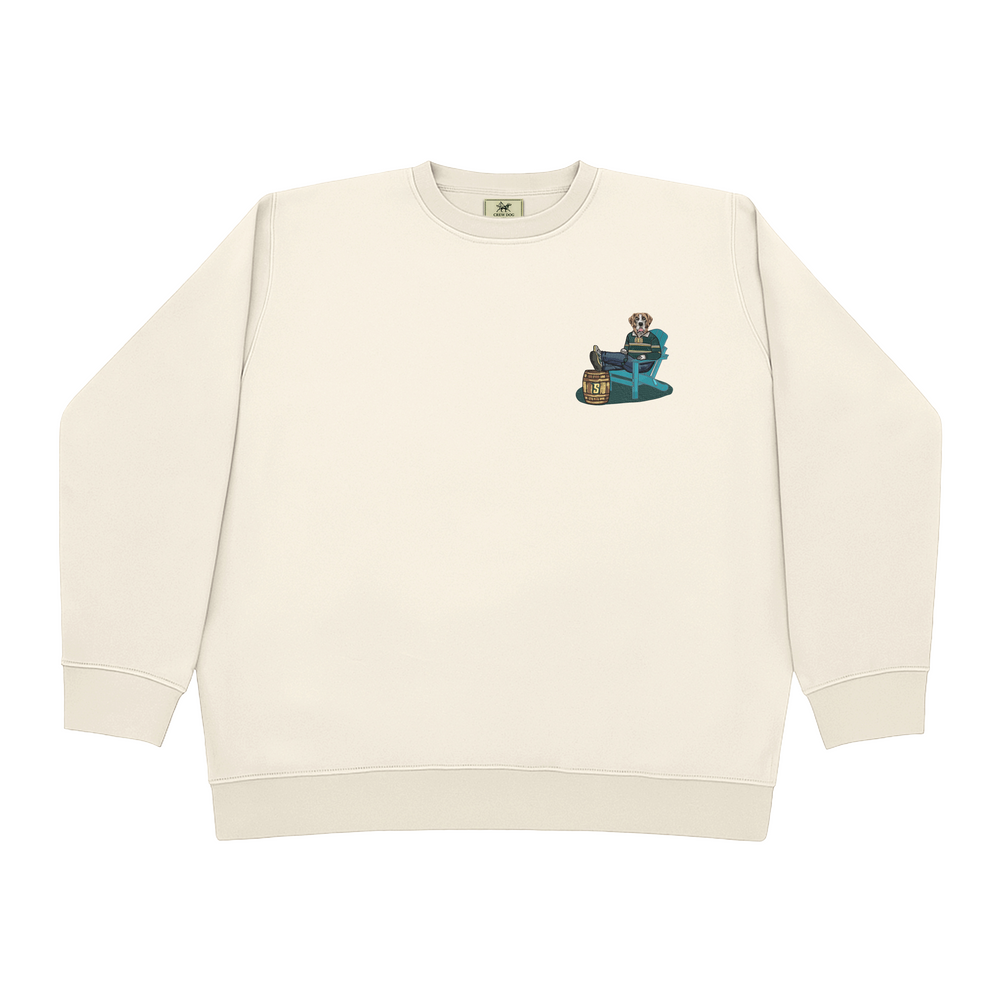 
                      
                        Siena Lounging Embroidered Crewneck
                      
                    
