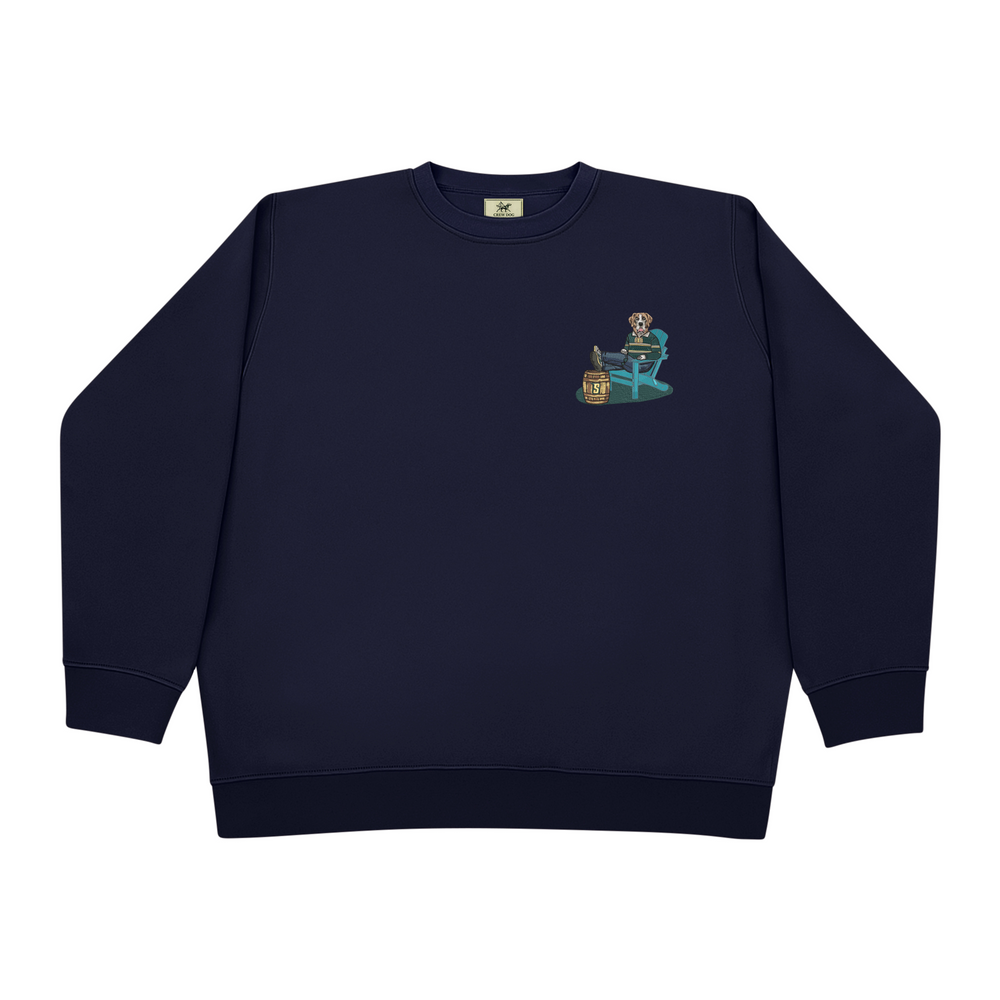 
                      
                        Siena Lounging Embroidered Crewneck
                      
                    