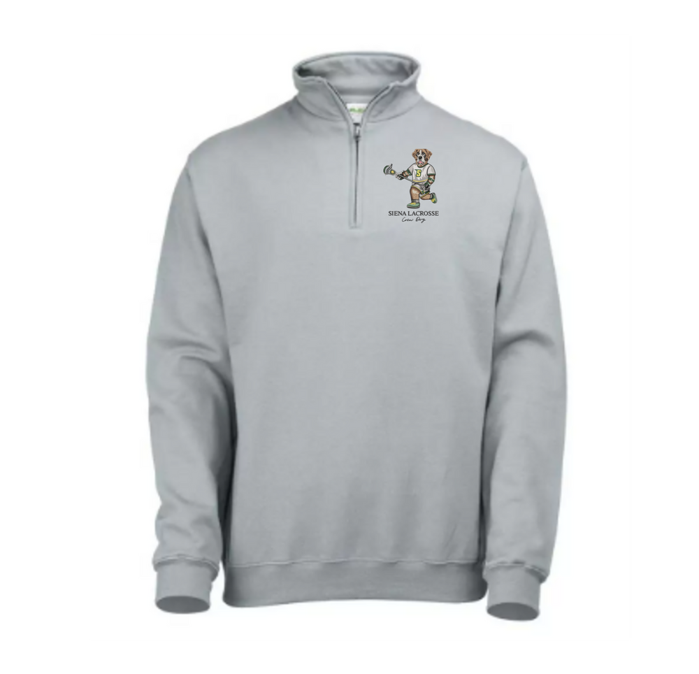 Siena Men's Lacrosse Quarter-Zip Crewneck