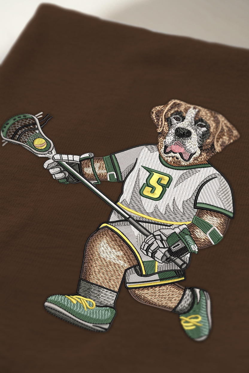 Siena Lacrosse Embroidered Hoodie