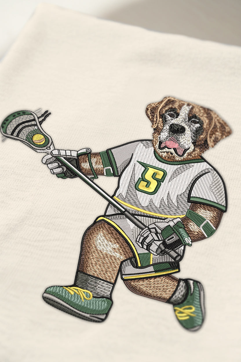 Siena Lacrosse Embroidered Tee