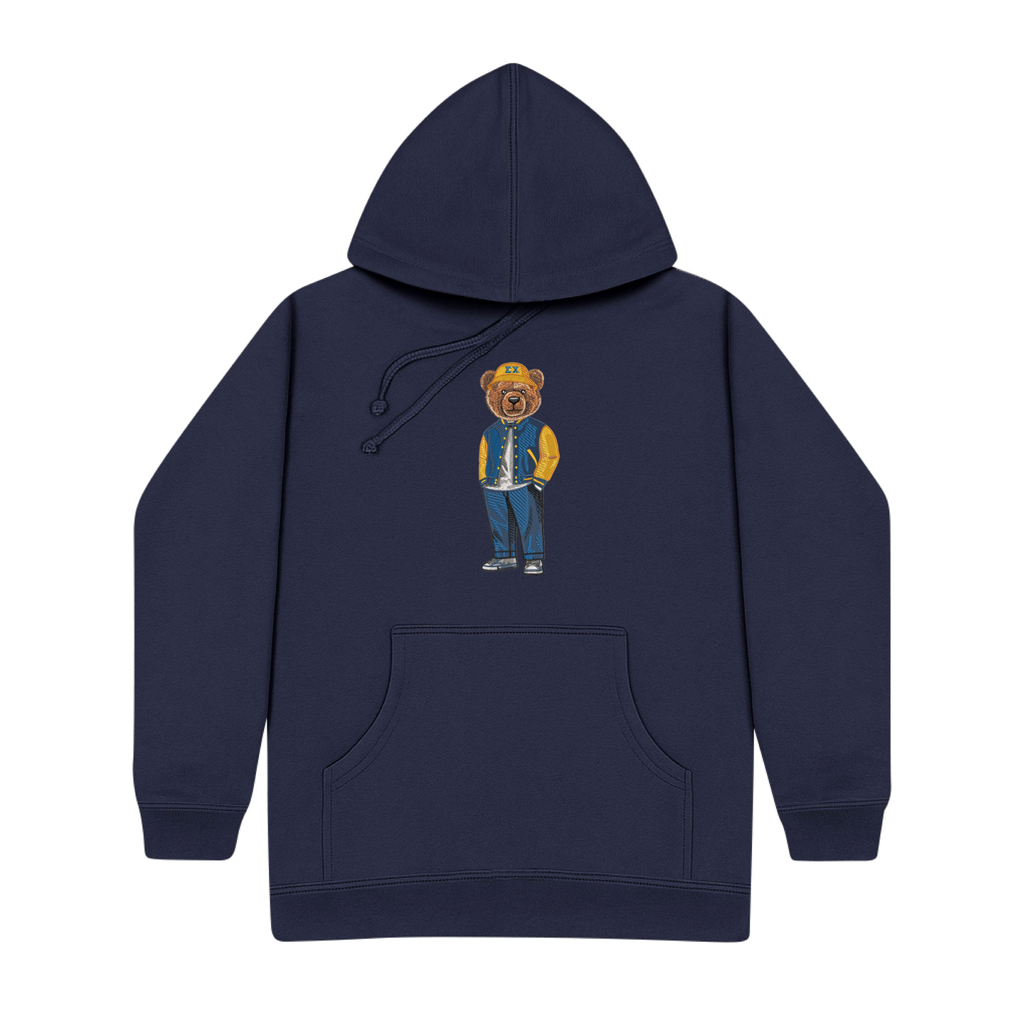 Sigma Chi Bucket Hat Embroidered Hoodie