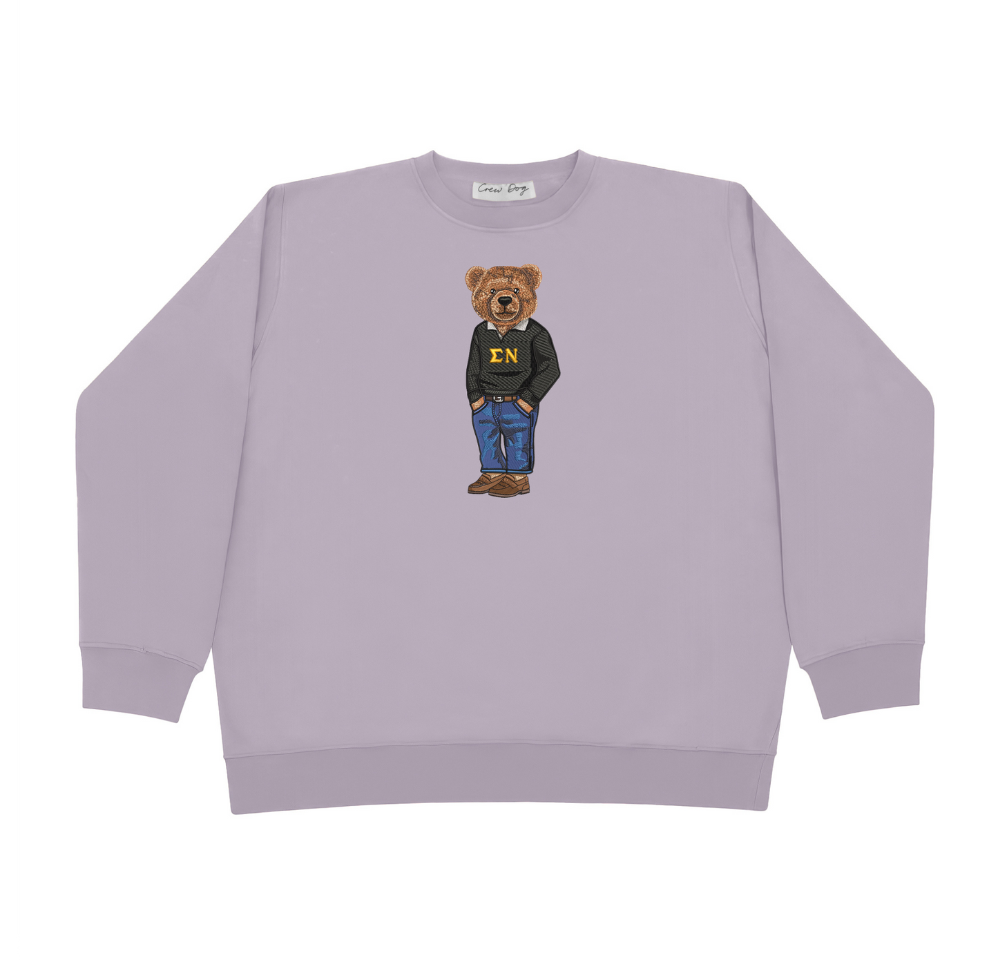 ΣΝ Bear Original Crewneck