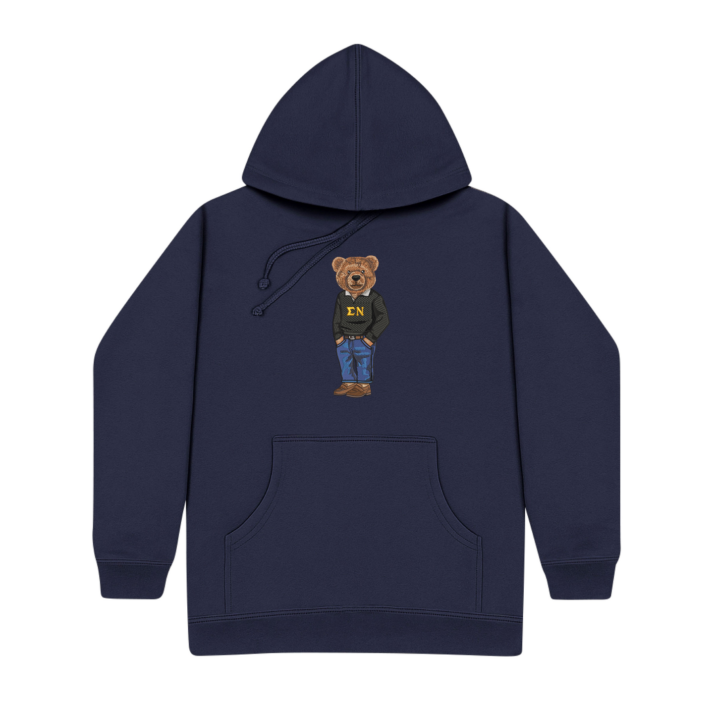 Sigma Nu Bear Original Embroidered Hoodie