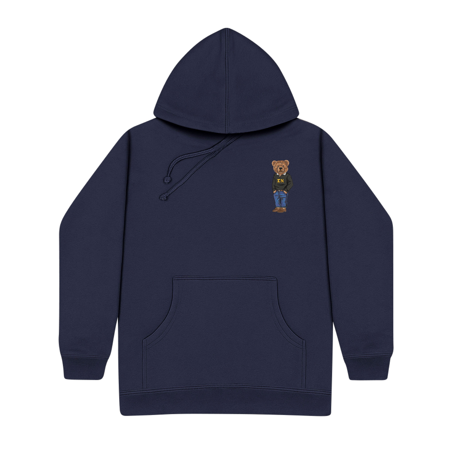 Sigma Nu Bear Original Embroidered Hoodie