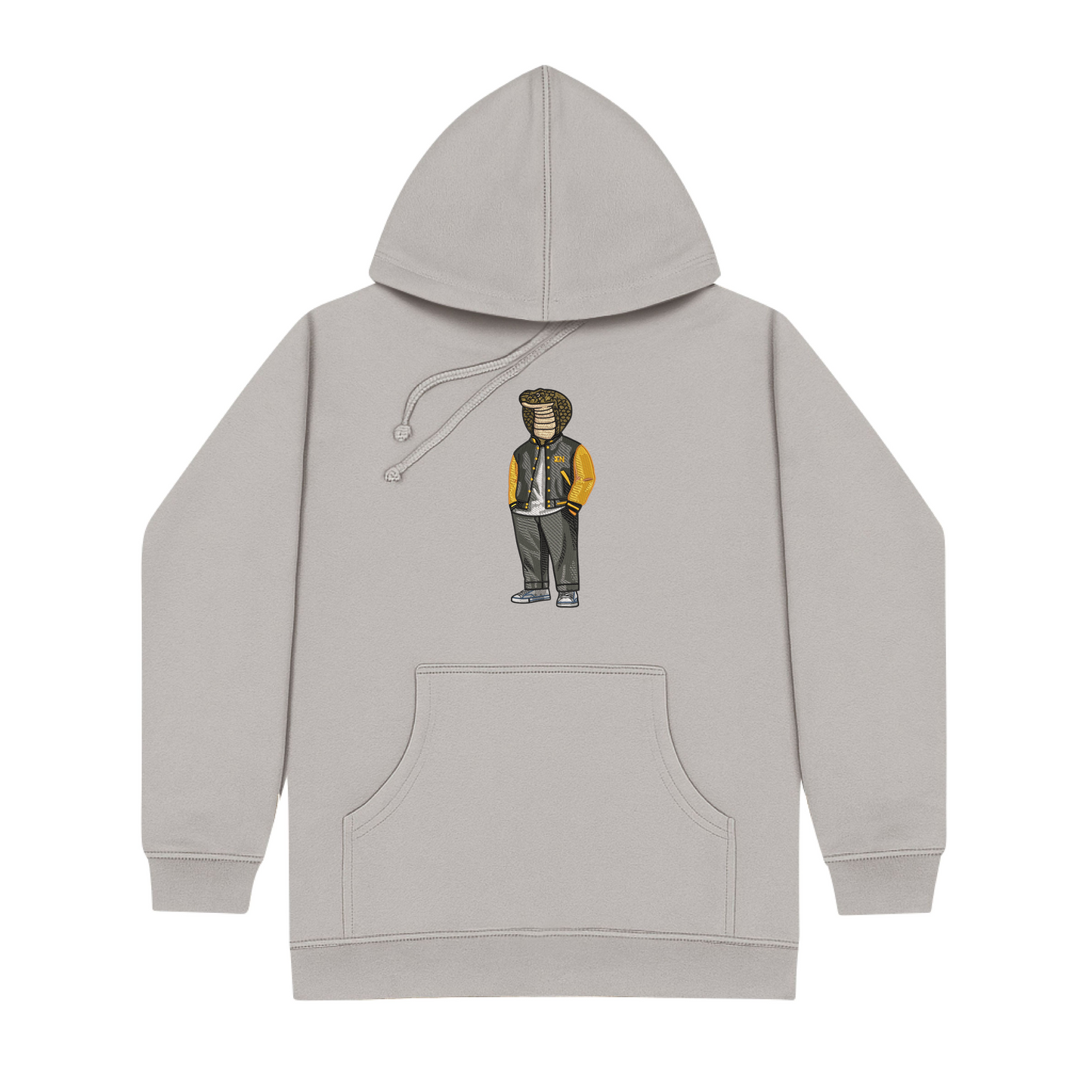 Sigma Nu Snake Bucket Hat Embroidered Hoodie