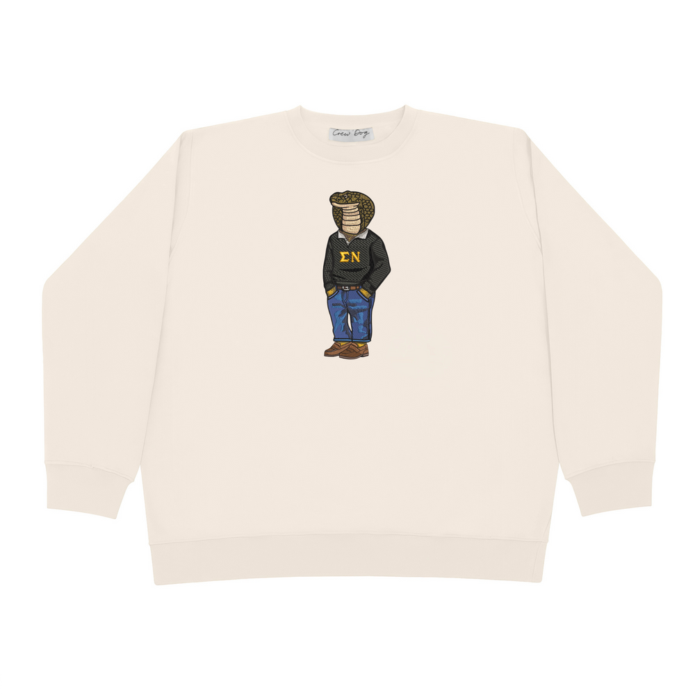 ΣΝ Snake Original Crewneck