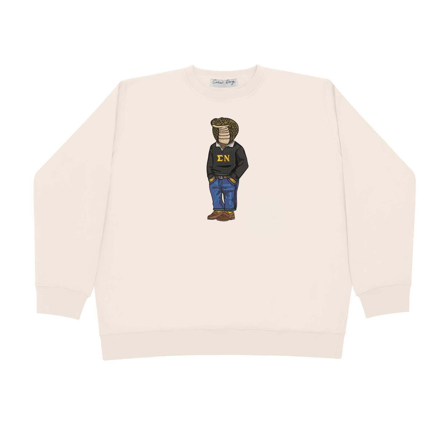 ΣΝ Snake Original Crewneck