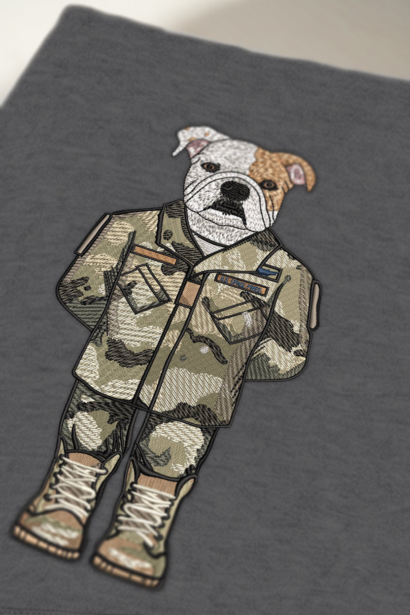 Space Operational Camo Embroidered Hoodie