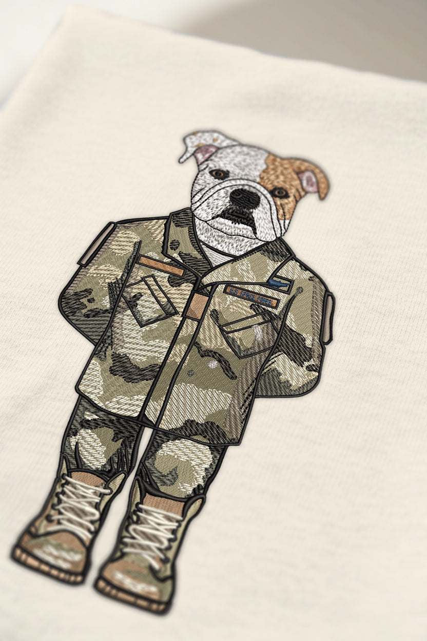 Space Operational Camo Embroidered Tee