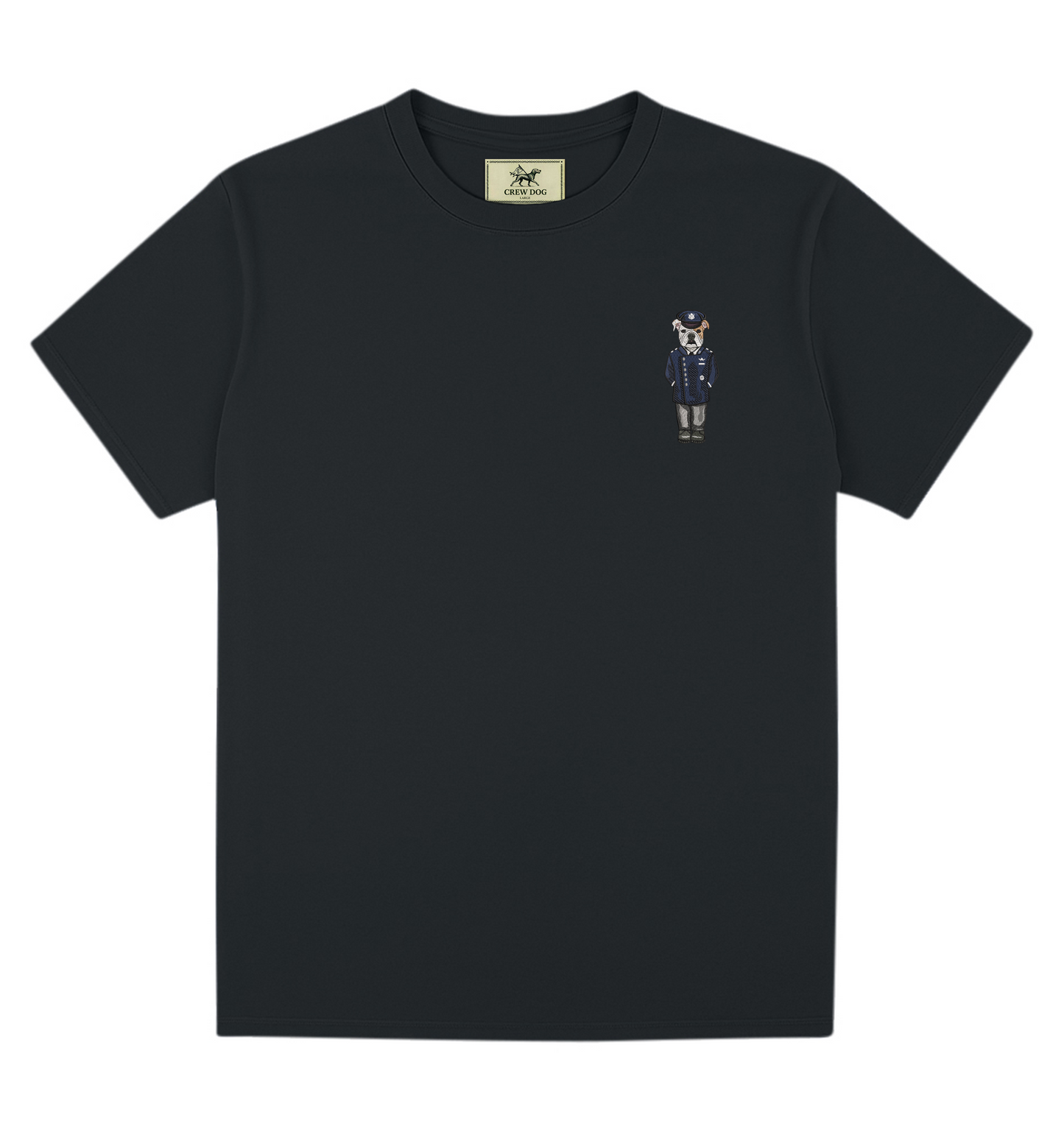 Space Force Dress Blues Embroidered Tee Crew Dog Space Force Dress Blues Embroidered Tee Crew Dog