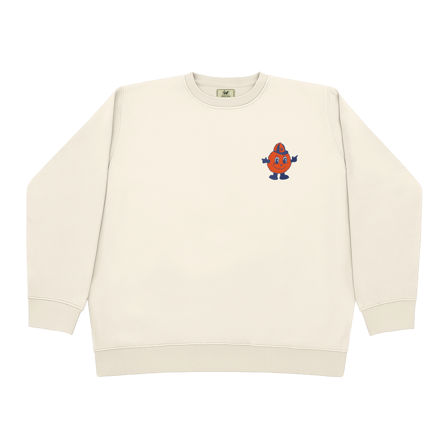 Syracuse Orange Embroidered Crewneck