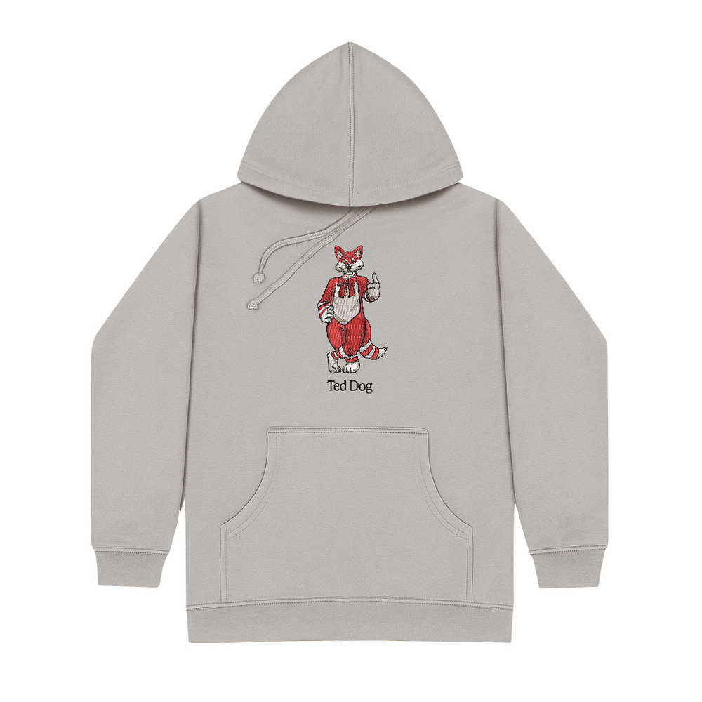 
                      
                        Ted Dog Embroidered Hoodie
                      
                    