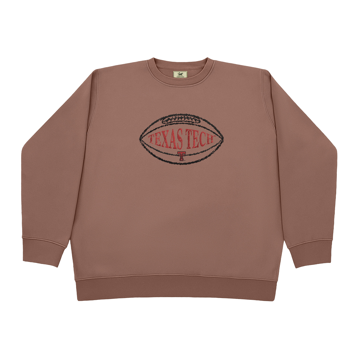 Texas Tech Heritage Embroidered Crewneck