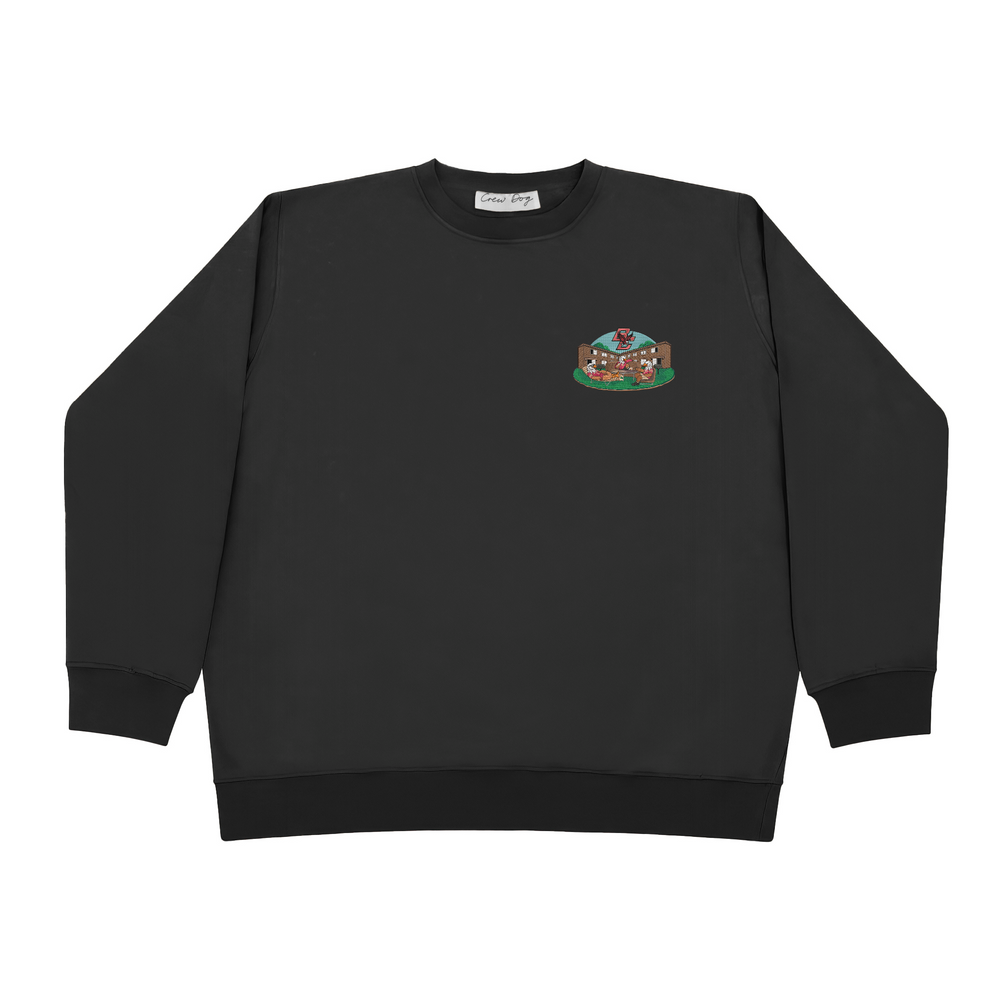 
                      
                        Boston College: The Mods Embroidered Crewneck
                      
                    