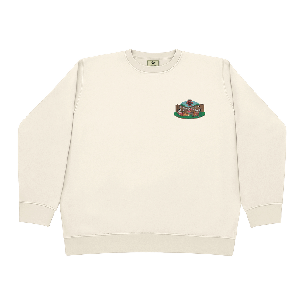 
                      
                        Boston College: The Mods Embroidered Crewneck
                      
                    