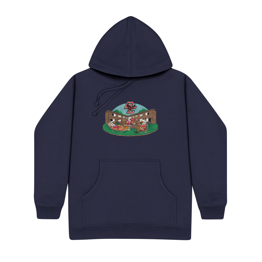 Boston College: The Mods Embroidered Hoodie