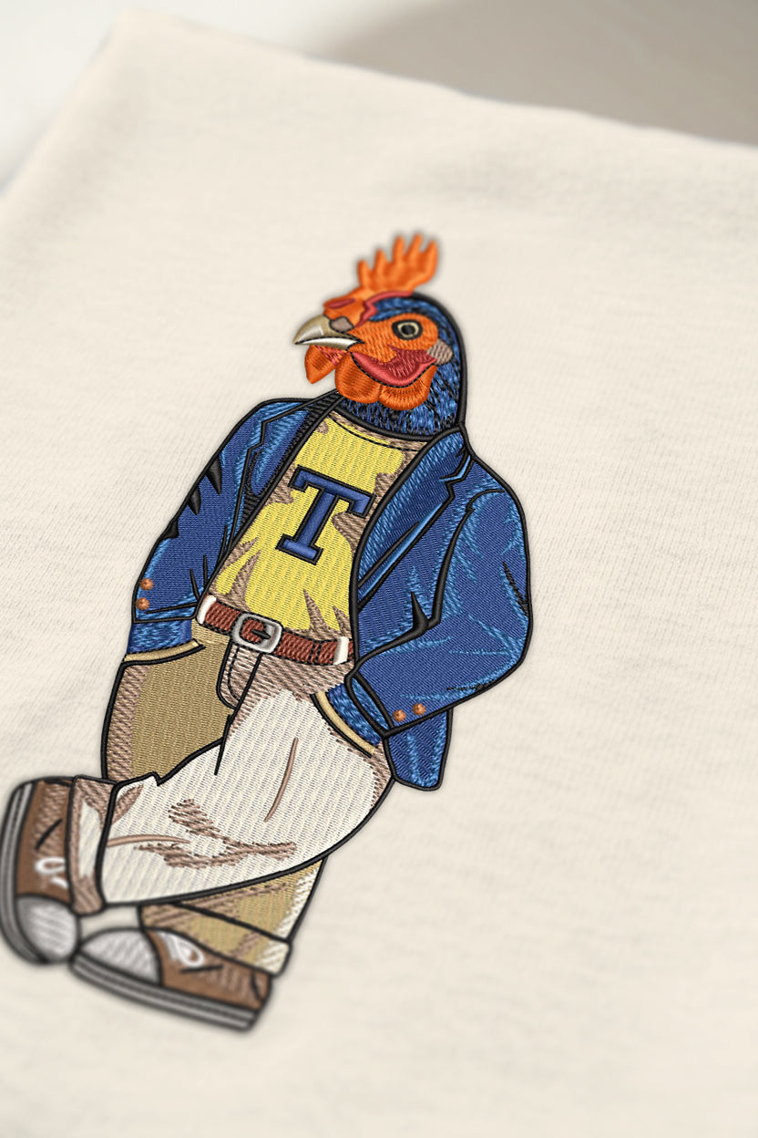 Trinity College Original Embroidered Crewneck