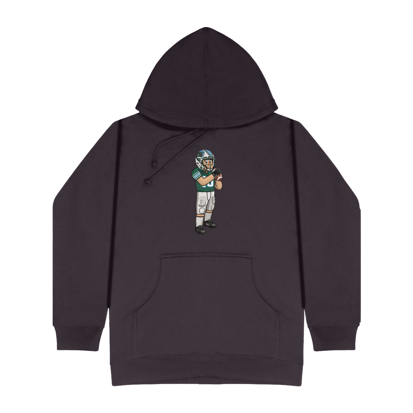 Tulane Football Embroidered Hoodie