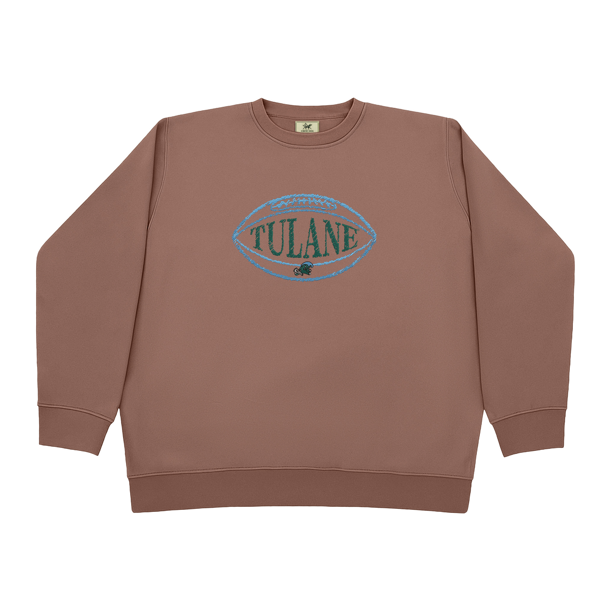 Tulane Heritage Embroidered Crewneck