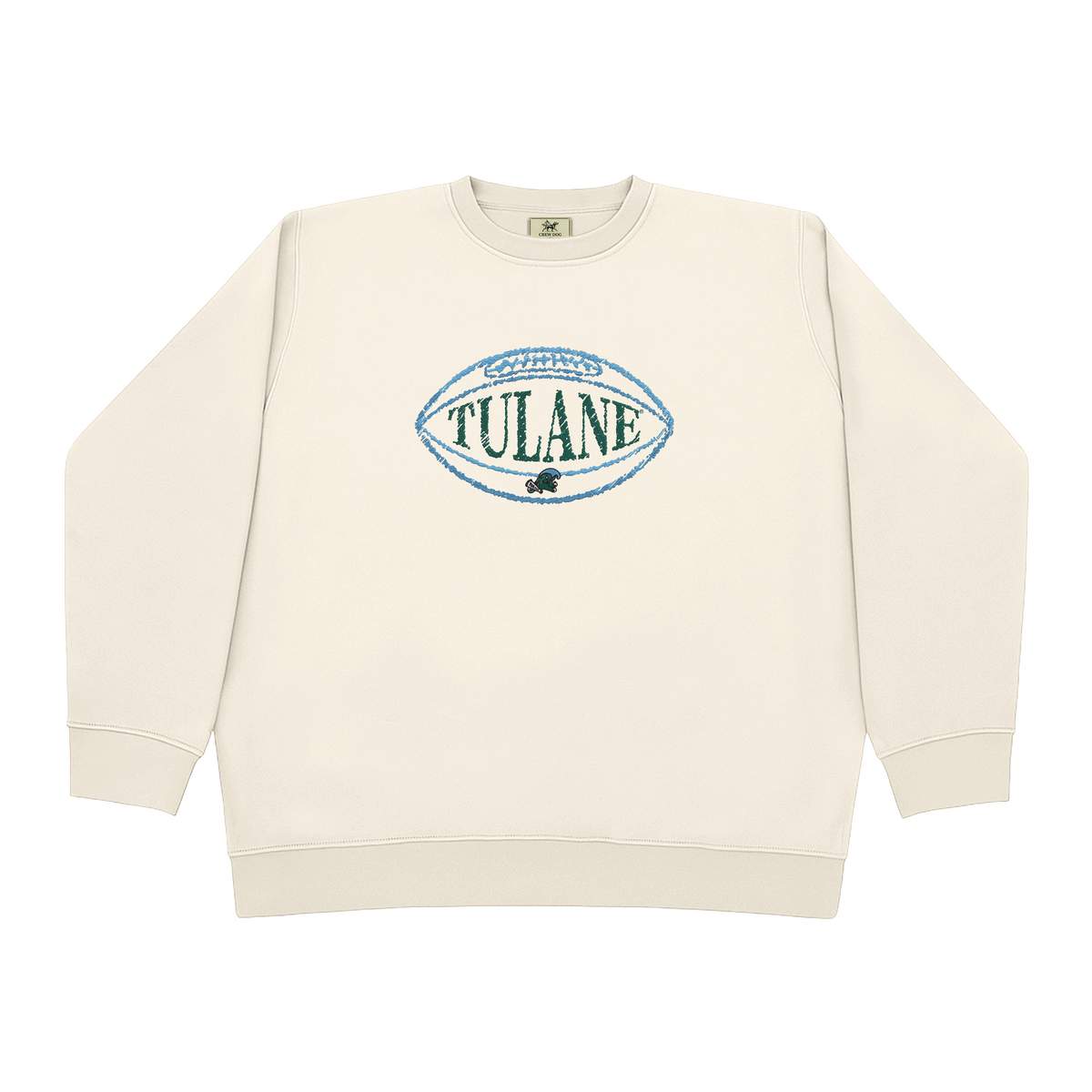 Tulane Heritage Embroidered Crewneck