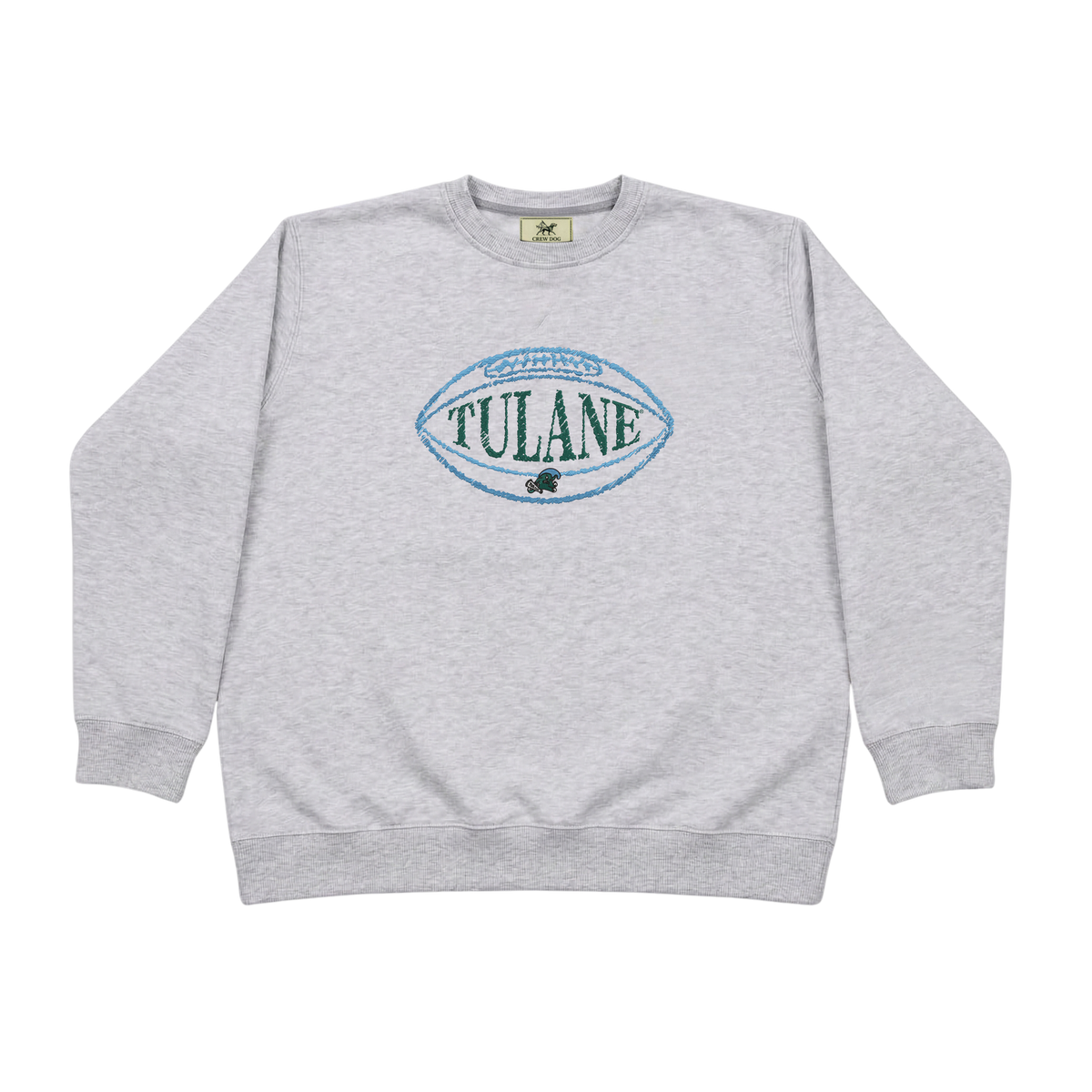 Tulane Heritage Embroidered Crewneck