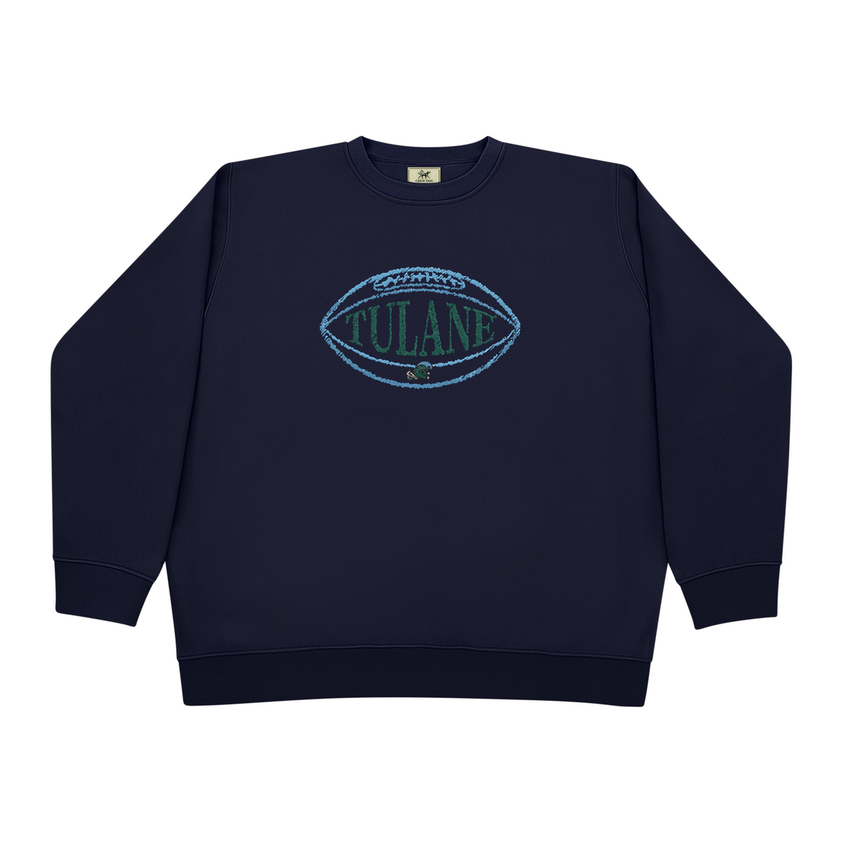 Tulane Heritage Embroidered Crewneck